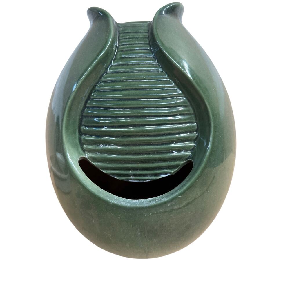 Cracker Barrel natural elements fern ceramic fountain green